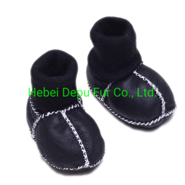 Whoesale Price Sheepskin Fur Baby Shoe
